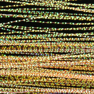 HENDS Синтетическое волокно Krystal Flash  Micro Orange #02