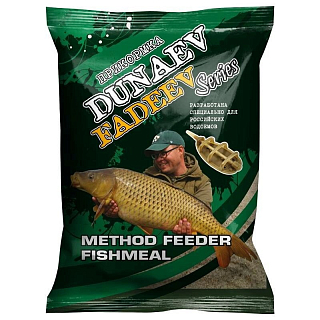 Прикормка "DUNAEV-FADEEV" 1кг Method Feeder Fishmeal