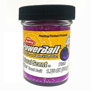 Berkley Паста форелевая плав. POWERBAIT NATURAL SCENT GLITTER Fruits Слива 50 гр. Plum