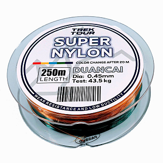 Леска Trek Tour Super Nylon мультиколор 240 м 0,45 мм 43.5кг