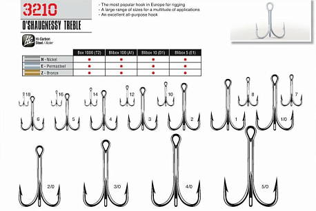 Тройник Cannelle (3210 Z) №   4 \бронза,подогнутый,средняя проволка\ 1шт