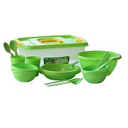 Набор для пикника "На лужайке" на 4 персоны (22 предмета) 