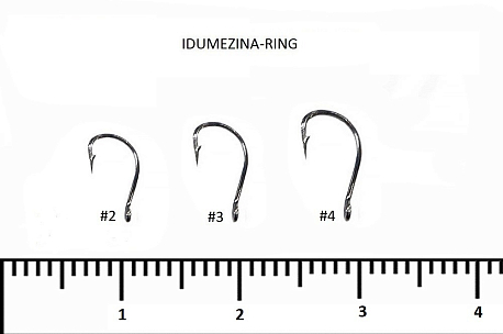 Крючок Kumho IDUMEZINA-RING #4 (1 шт) 