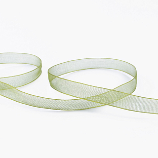 Органза BLITZ 10мм, 22,8м, №073 темно-оливковый