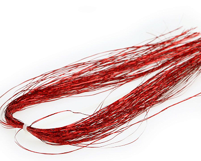Sybai Синтетическое волокно Holographic Tinsel Hair, Red