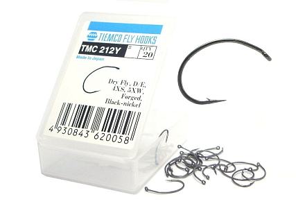 TIEMCO Крючки TMC212Y #15 (20 шт.) 