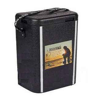 Зимний рыболовный ящик Higashi Foam Ice Box F1 20л (#Black)