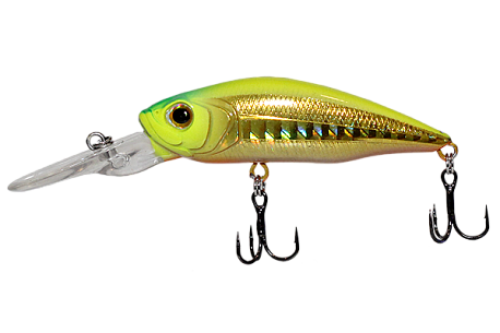 Воблер LureMax ELOISA 68SP 007-Flash Chartreuse, 10 гр, суспендер