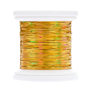  Плоский люрекс HENDS Products Holostrength Holographic Tinsel Gold Dk #14