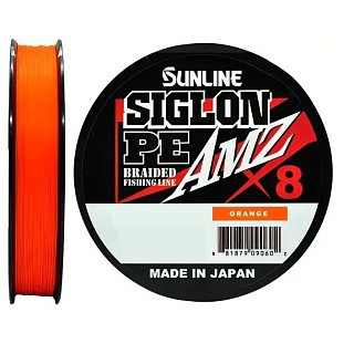 Плетеный шнур Sunline SIGLON PEx8 AMZ 150m  #1.2  0,187мм, 10.0кг, orange