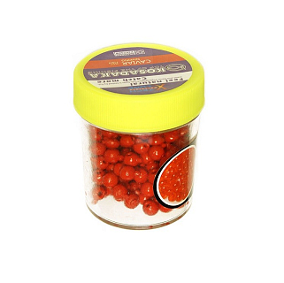 Приманка Kosadaka силикон. Икра тонущ., красная, запах рыбы (18 г)