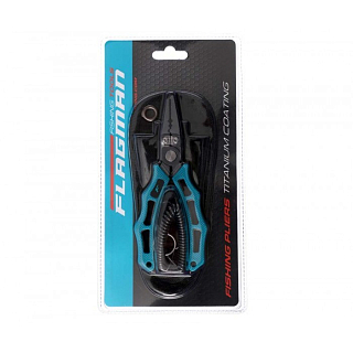 Плоскогубцы Flagman Precision Forging Fishing Pliers с чехлом и ретривером