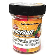 Berkley Паста форелевая плав. POWERBAIT NATURAL SCENT GLITTER Тутти-Фрутти 50 гр. Tutti Frutti