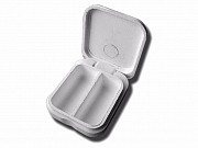 Мотыльница "гладкая" прямоуг. большая 2х-секц.