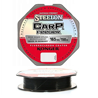 Леска Konger STEELON CARP & FEEDER FC 150м, 0,40