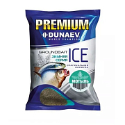 Зимняя прикормка "DUNAEV ICE-PREMIUM" 0,9кг Мотыль
