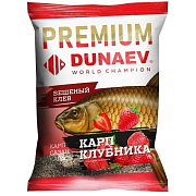 Прикормка "DUNAEV-PREMIUM" 1кг Карп-Сазан Клубника