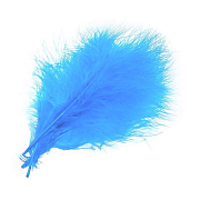 FLY-FISHING Перья марабу MARABOU PLUMES SELECT Sea Blue