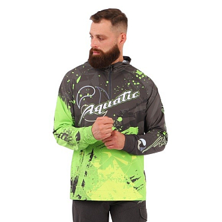 Джерси Аquatic Дж-04 с капюшоном(размер ХL, CAMO LIME KHAKI)