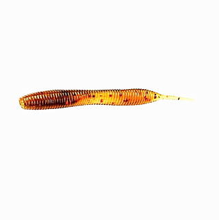 Приманка ATTACK Sexy worm 2" цв. RS-135 motor oil red flk