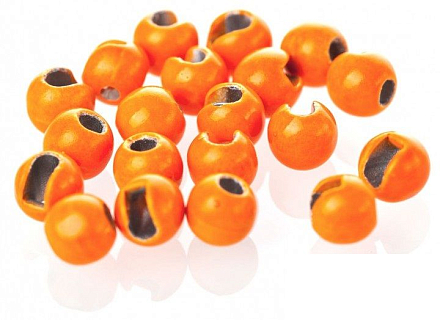 FLY-FISHING Вольфрамовые головки с вырезом 3.3 мм (10 шт.) FL-ORANGE