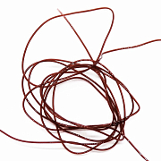 HARELINE Эластичные трубки MIDGE TUBING BLOOD RED