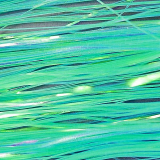 TEXTREME Плоские волокна GLOSSY PEARL 1/69" Pearl Green 300 strands