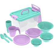 Набор для пикника "Веселая компания-2" на 4 персоны (41 предмет) 