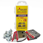 Ножи для ледобура Тонар ЛР-180L левое вращение NLT-180L.SL
