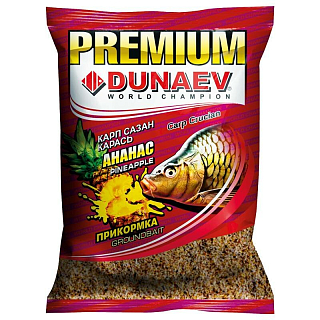 Прикормка "DUNAEV-PREMIUM" 1кг Карп-Сазан Ананас