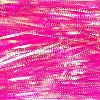 Ловитва Волокна синтетические плоские рифленые Flashabou FUCHSIA