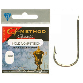 Крючки Gamakatsu G-Method Pole Competition B №18 (10 шт)