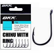 Одинарный крючок BKK Chinu-R Diamond BN021 # 6, 10 шт