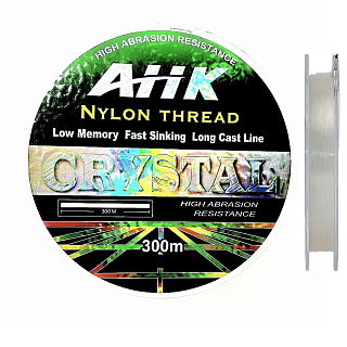 Леска AHK Crystal 250 м 0,45 мм 30кг (прозрачная)