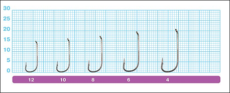 Одинарный крючок OWNER 56508-10, 10 шт
