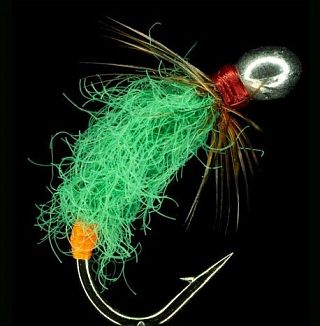 SibNymph Синель Soft #01 Green