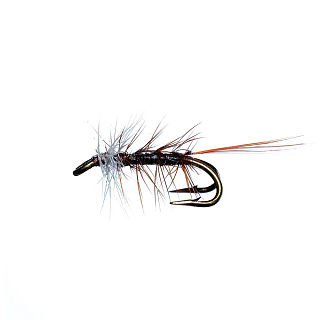 Мушка верховая на крючке Mustad кр. №12-14 Николаев