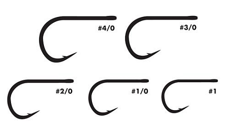 VARIVAS Крючки 2600V Saltwater #1/0 (12 шт.)