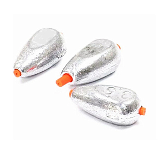 Грузило Капля скользящая с кембриком 14гр