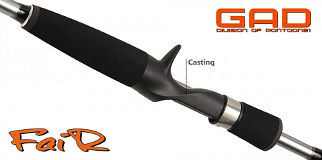 Кастинговое удилище GAD-P21 FAIR New, 213 см., 5.0-25.0 гр., 8-17 Lb, Fast