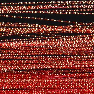 HENDS Синтетическое волокно Krystal Flash  Micro Red #08