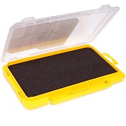 Коробка Kosadaka TB-M19 Slit Form Case B 175*105*18мм жёлтая