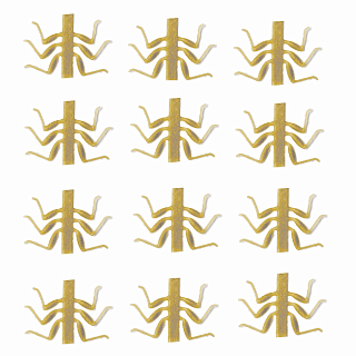 J:SON Реалистичные ножки нимф Realistic Nymph Legs RNL S4, Olive Brown (12 шт) for Stonefly Nymph.