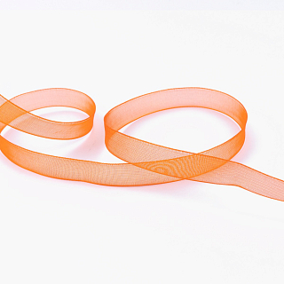 Органза BLITZ 10мм, 22,8м, №024 темно-оранжевый