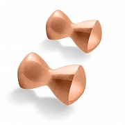 FLY-FISHING Латунные глаза-гантельки Groovy Twin Eye 3 0 mm COPPER (10шт)