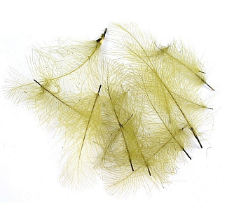 FLY-FISHING Перья CDC Yellow Olive (0,2 гр.)