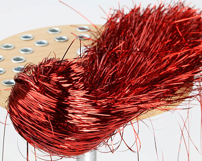 Sybai Синтетическое волокно Tinsel Hair, Red