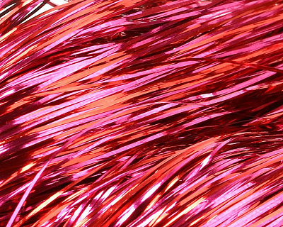 Sybai  Синтетическое волокно Tinsel Blend Hair, Fuchsia Red