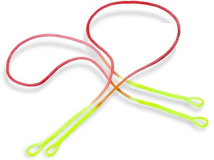 FLY-FISHING Плетеный индикатор поклевки 7.5" 190 mm RED with YELLOW HEAD (1 шт.)