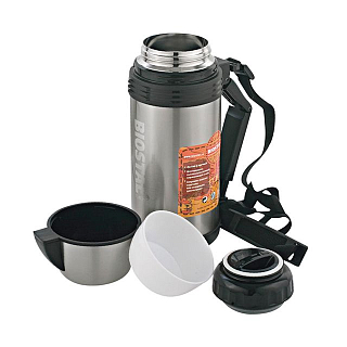 Термос Biostal "Спорт" NGP-1500P 1,5л (универсальный, ручка)